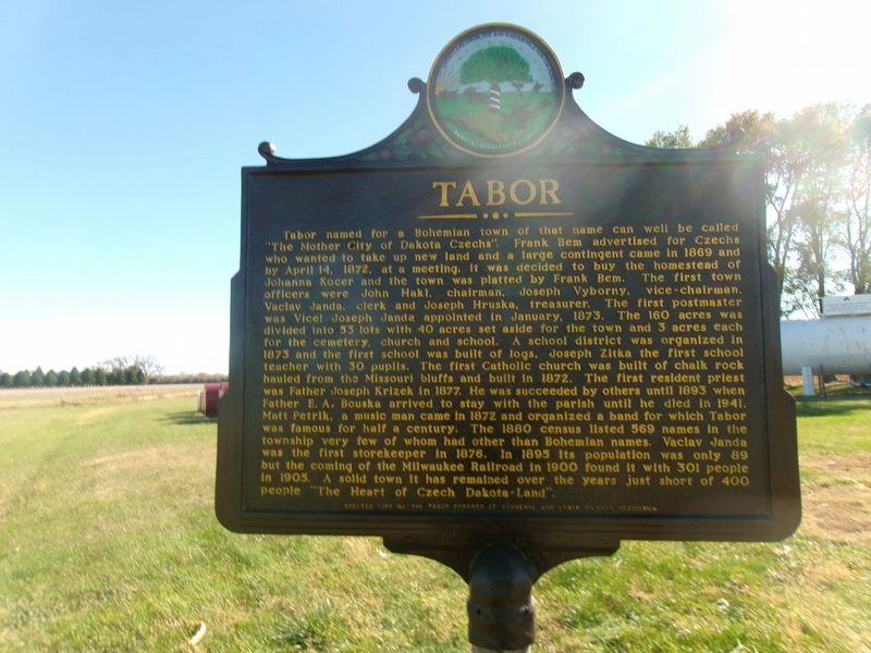 Tabor Marker image. Click for full size.
