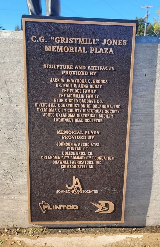 Charles Gasham Jones Marker - 2nd Plaque. Click for full size. Charles Gasham Jones Marker - 2nd Plaque image. Click for full size.