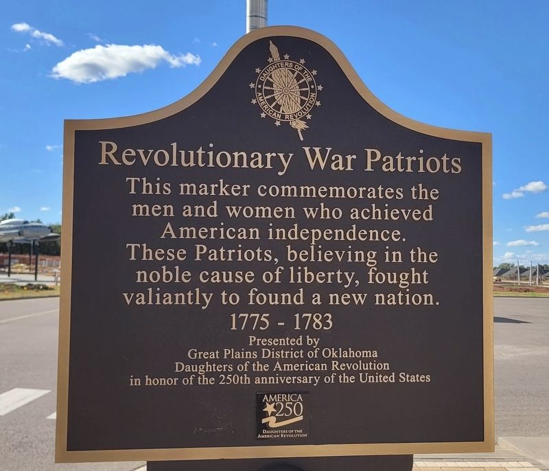 Revolutionary War Patriots Marker. Click for full size. Revolutionary War Patriots Marker image. Click for full size.