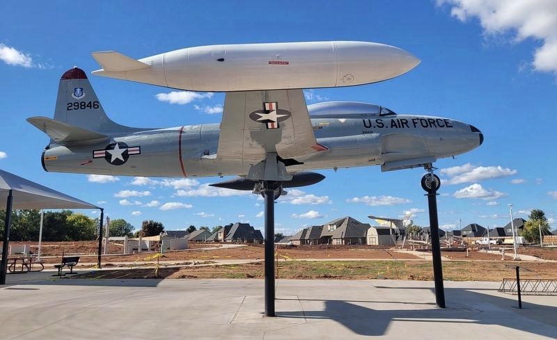 Lockheed T-33 "Shooting Star" and Marker image. Click for full size.
