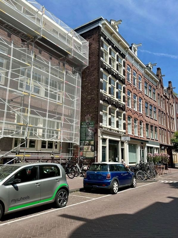 The Alleyways of Willemsstraat Marker - wide view image. Click for full size.