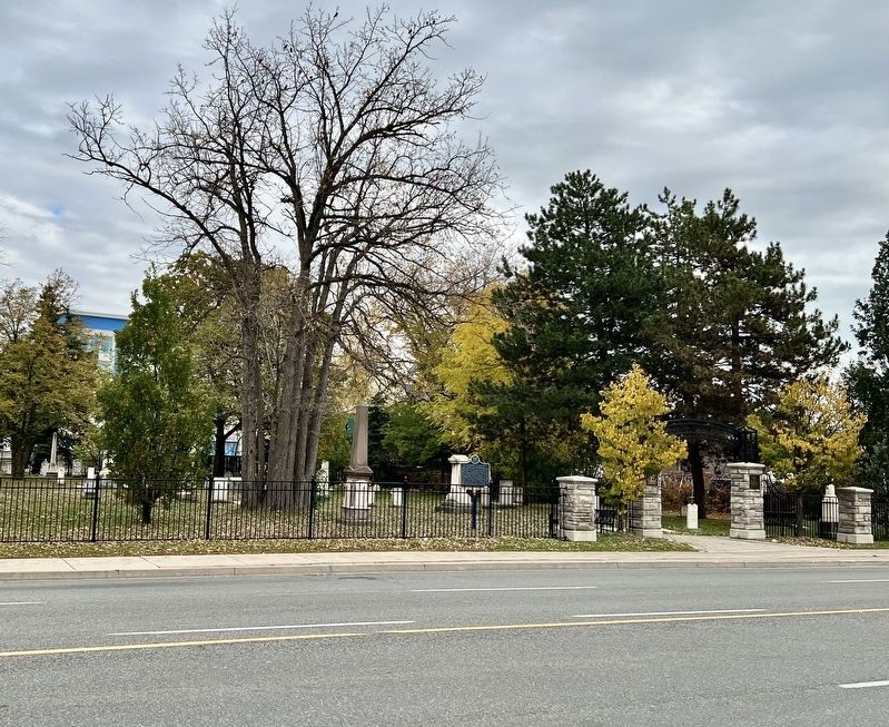 The Founding of Brampton Marker. Click for full size. The Founding of Brampton Marker image. Click for full size.