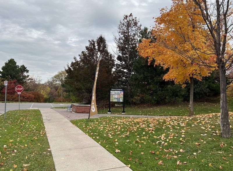 Brampton- Flowertown of Canada Marker. Click for full size. Brampton- Flowertown of Canada Marker image. Click for full size.