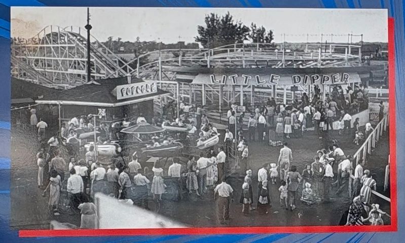 Close-up of the historical photo of the Little Dipper image. Click for full size.