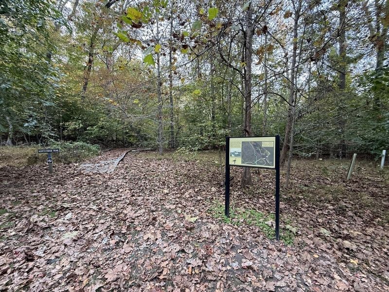 North Ridge Trail Marker image. Click for full size.