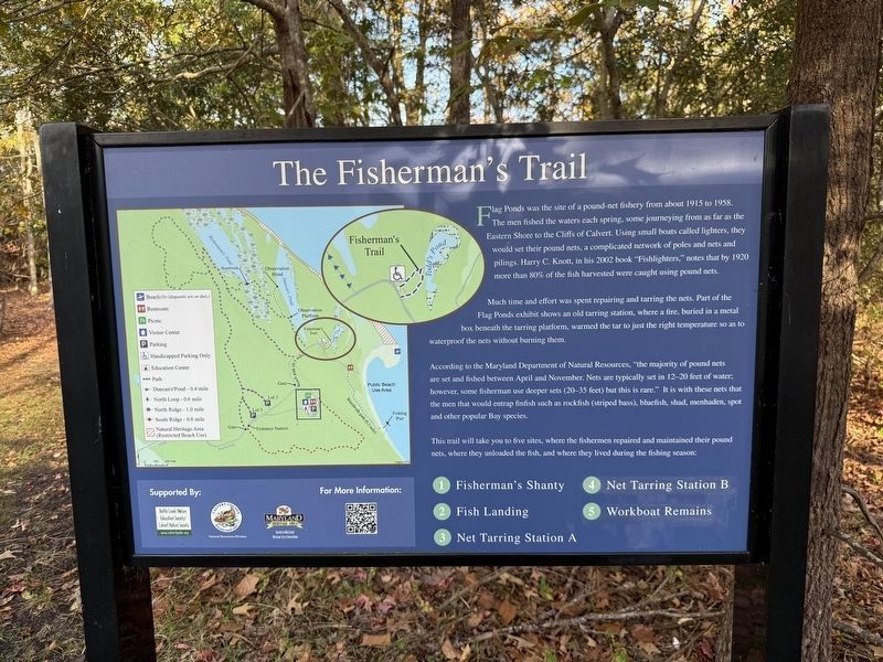 The Fisherman's Trail Marker image. Click for full size.