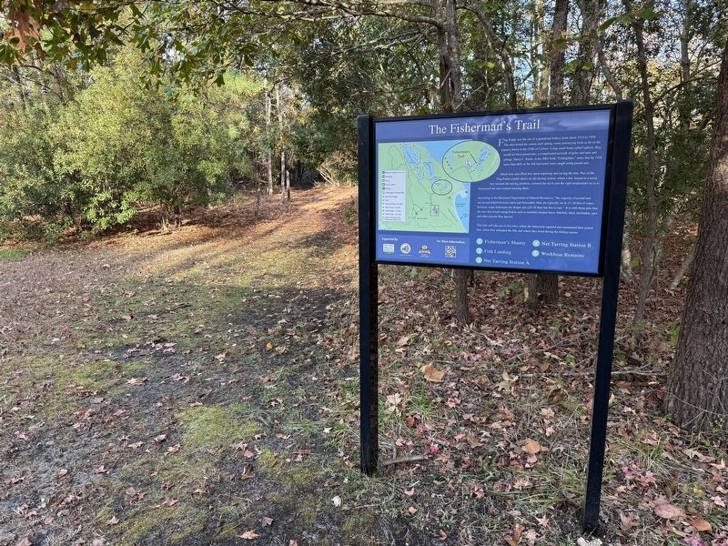 The Fisherman's Trail Marker image. Click for full size.