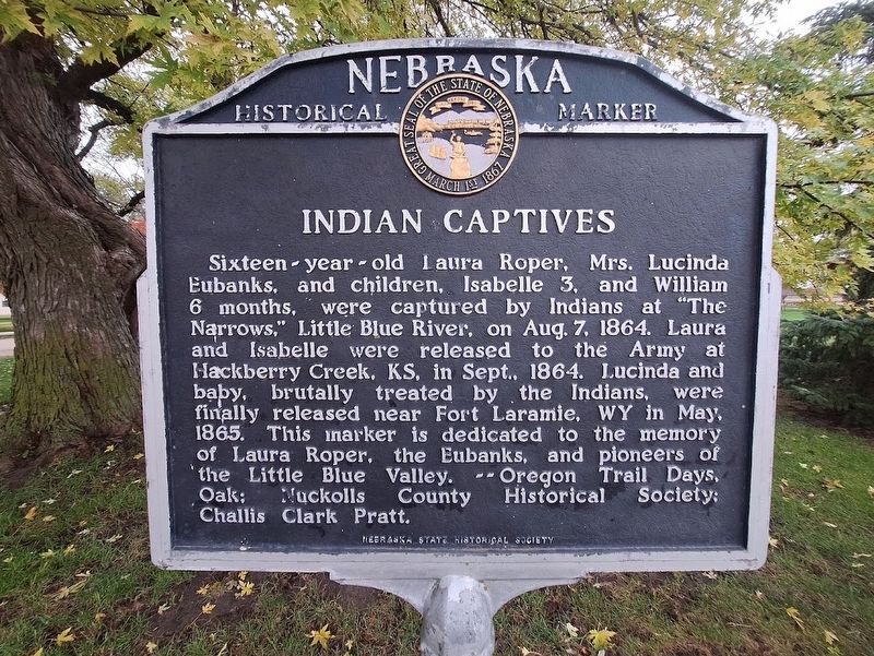 Indian Captives Marker image. Click for full size.