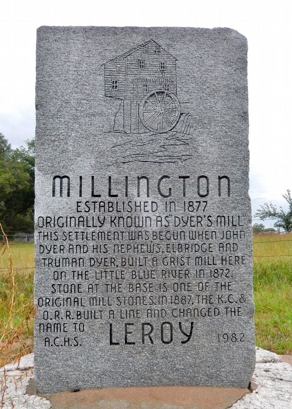 Millington Marker image. Click for full size.