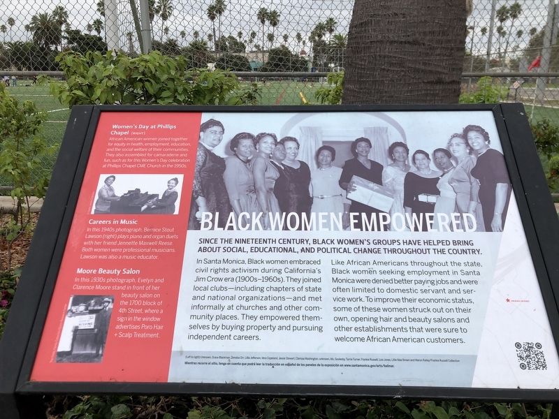 Black Women Empowered Marker image. Click for full size.