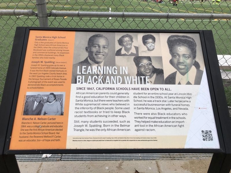 Learning in Black and White Marker image. Click for full size.