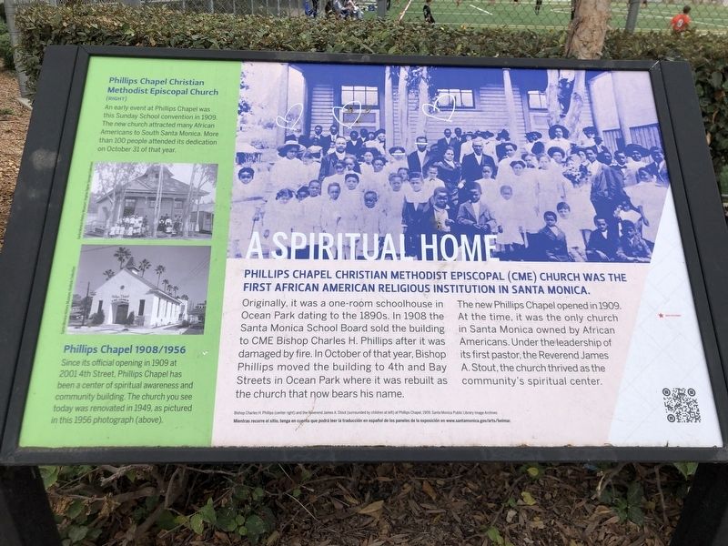A Spiritual Home Marker image. Click for full size.