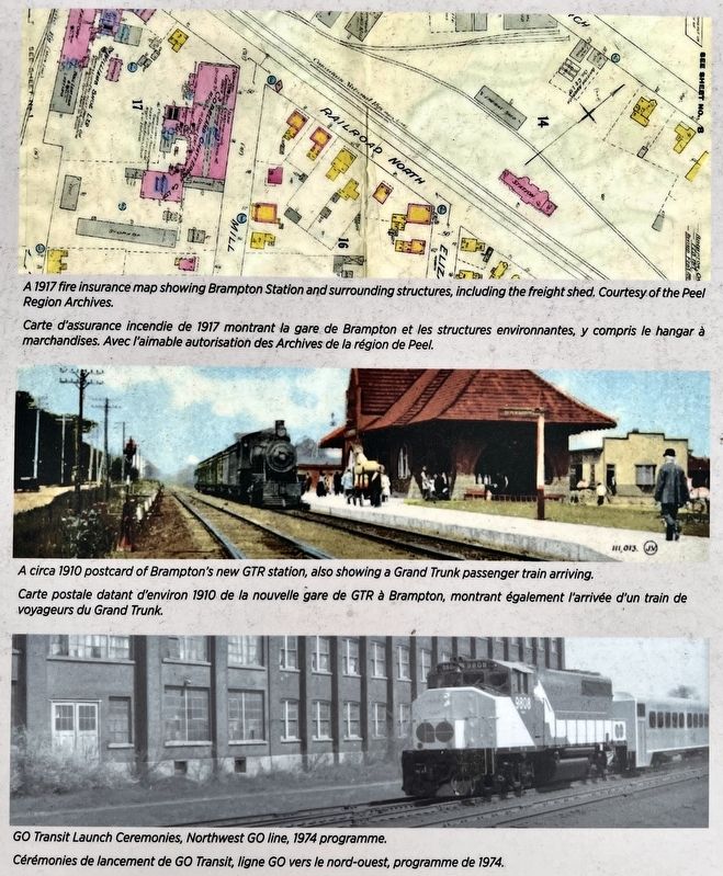Historical Summary 27 Church Street West marker photos and captions detail image. Click for full size.