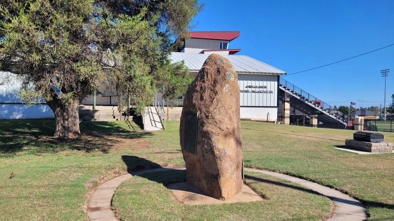 The Boulder and Markers. Click for full size. The Boulder and Markers image. Click for full size.