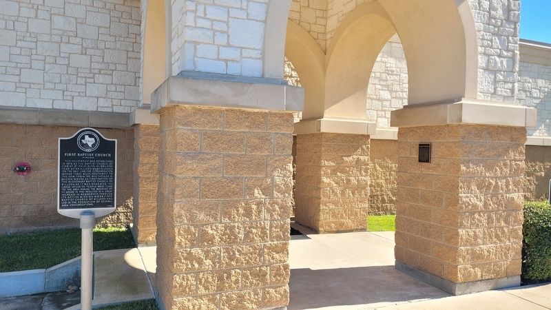 The entrance to the church office and Marker. Click for full size. The entrance to the church office and Marker image. Click for full size.