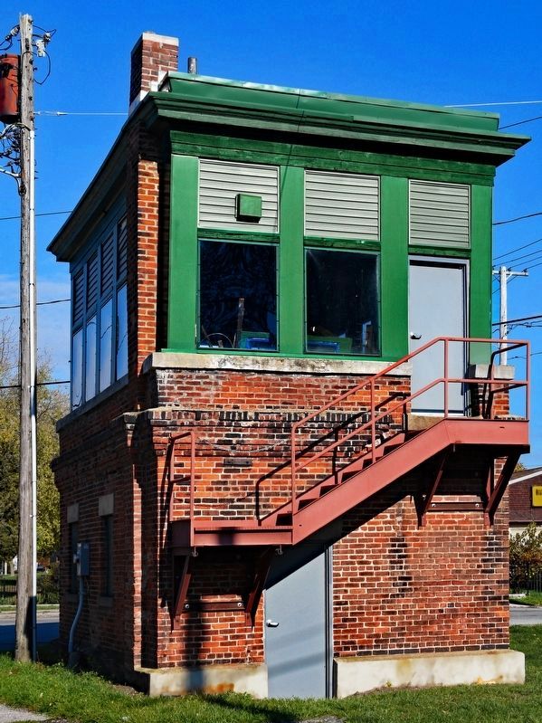 R.R. Signal Tower Marker image. Click for full size.