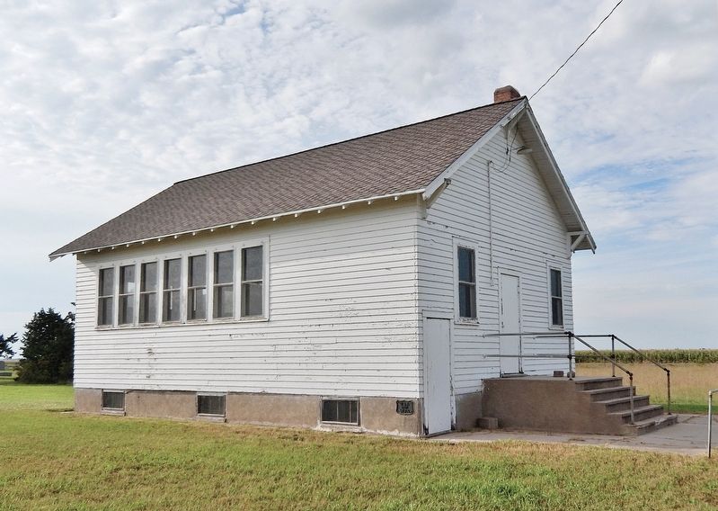 Osco School (<i>southeast elevation</i>) image. Click for full size.