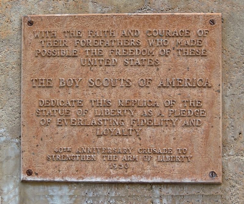 Replica of the Statue of Liberty Marker image. Click for full size.