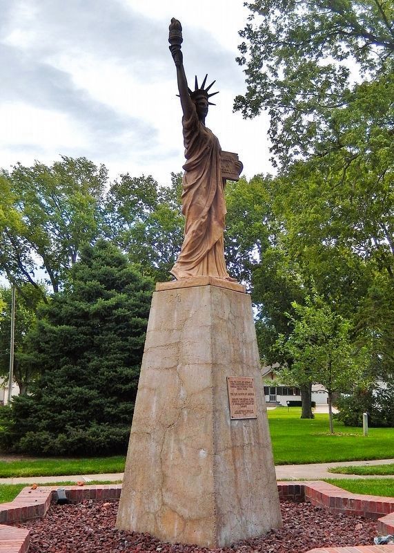 Replica of the Statue of Liberty Marker image. Click for full size.