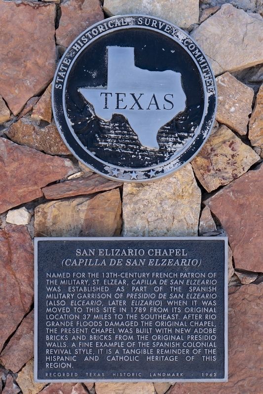 San Elizario Chapel Marker image. Click for full size.
