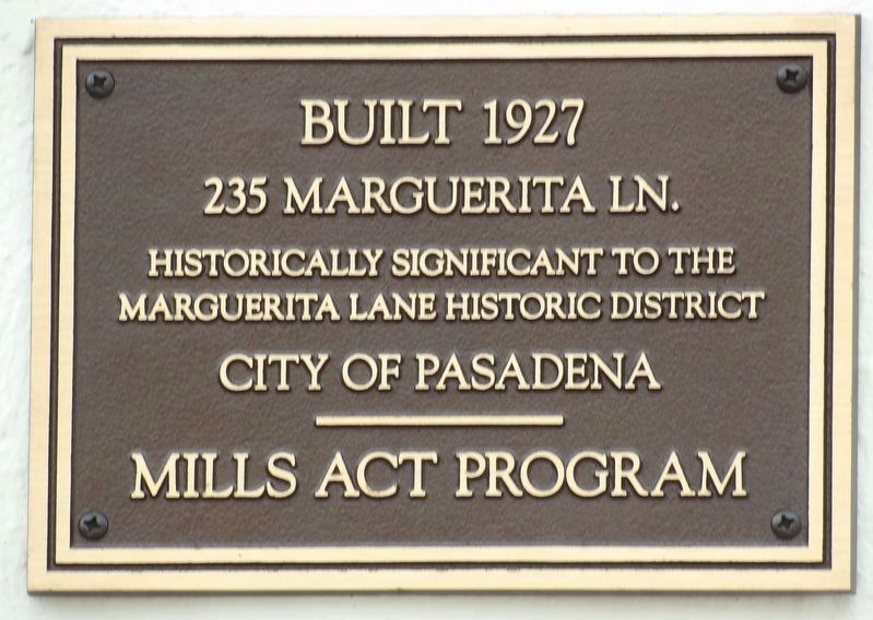 Built 1927 Marker image. Click for more information.