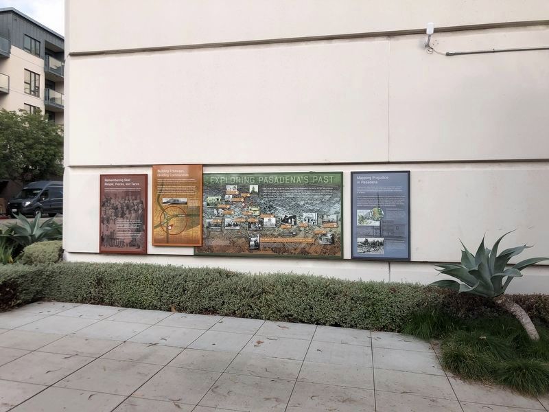 Exploring Pasadena's Past Marker image. Click for full size.