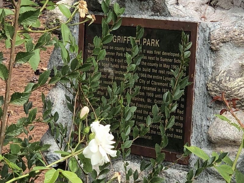 Griffith Park Marker image. Click for full size.