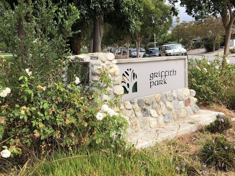 Griffith Park Marker image. Click for full size.