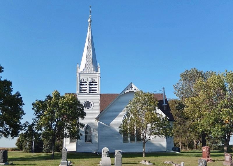 Salem Swedish Methodist Episcopal Church<br>(<i>south elevation</i>). Click for full size. Salem Swedish Methodist Episcopal Church<br>(<i>south elevation</i>) image. Click for full size.
