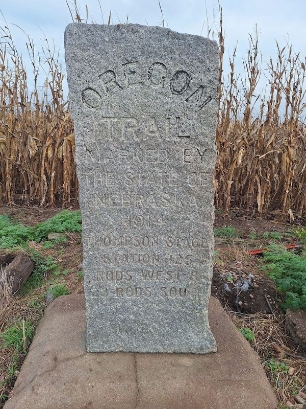 Oregon Trail Marker image. Click for full size.