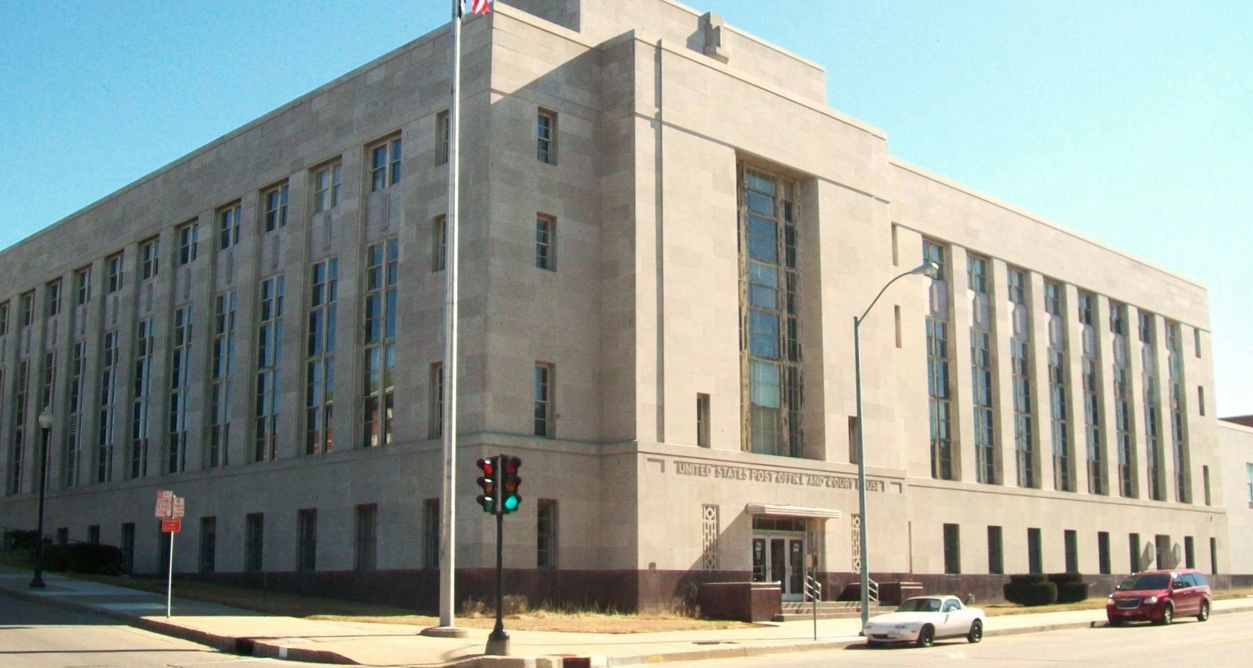 Post Office and Marker image. Click for full size.