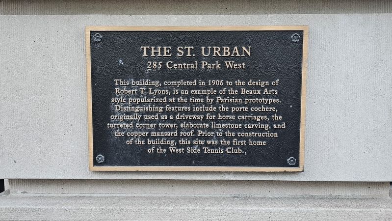 The St. Urban Marker. Click for full size. The St. Urban Marker image. Click for full size.
