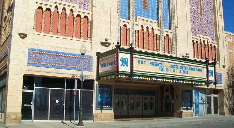 Missouri Theater Detail image. Click for full size.