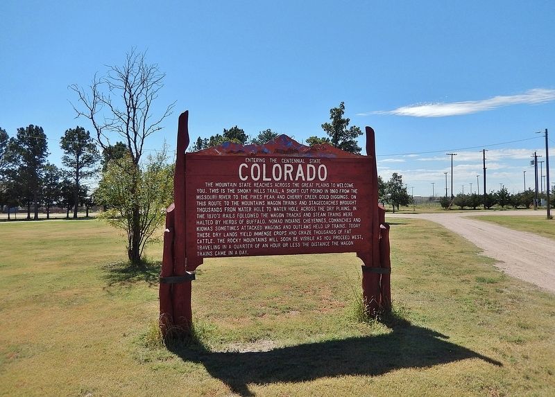 Colorado Marker. Click for full size. Colorado Marker image. Click for full size.