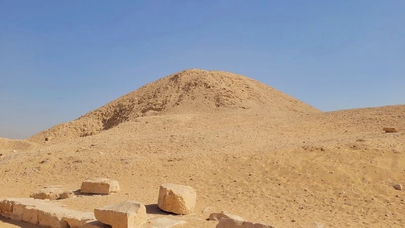 The Pyramid of King Teti. Click for full size. The Pyramid of King Teti image. Click for full size.