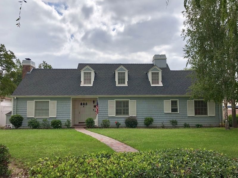 James A. Finley House and Marker image. Click for full size.