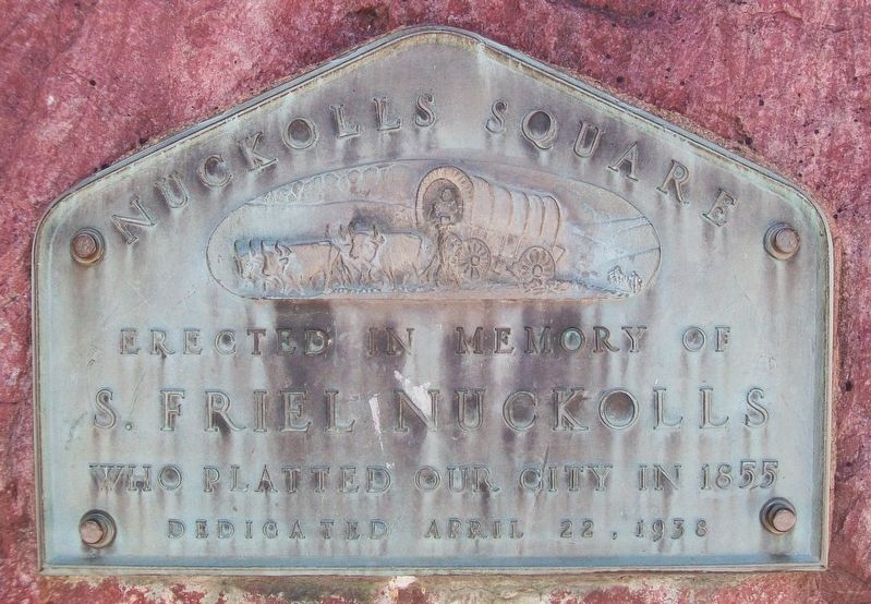 Nuckolls Square Marker. Click for full size. Nuckolls Square Marker image. Click for full size.