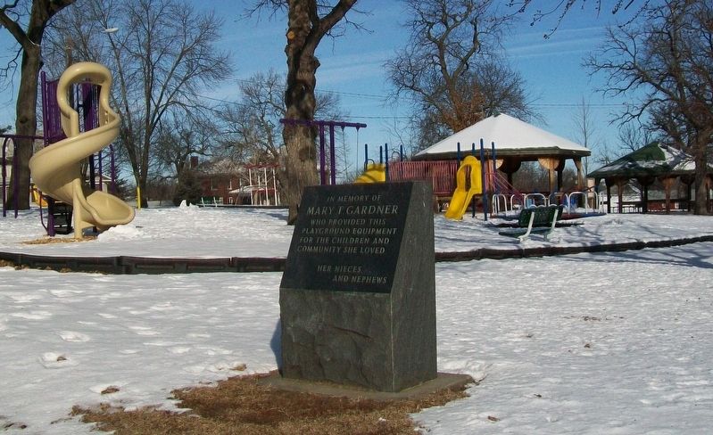 Mary T. Gardner Marker. Click for full size. Mary T. Gardner Marker image. Click for full size.