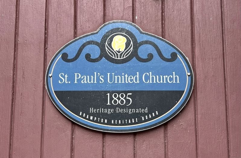 St. Paul’s United Church Marker. Click for full size. St. Paul’s United Church Marker image. Click for full size.