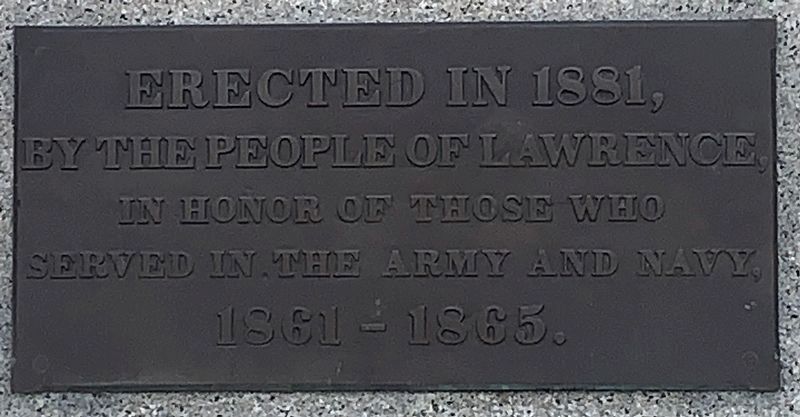 Plaque on the Memorial image. Click for full size.