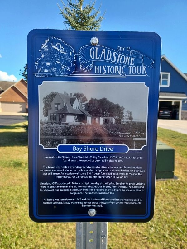 Bay Shore Drive Marker. Click for full size. Bay Shore Drive Marker image. Click for full size.