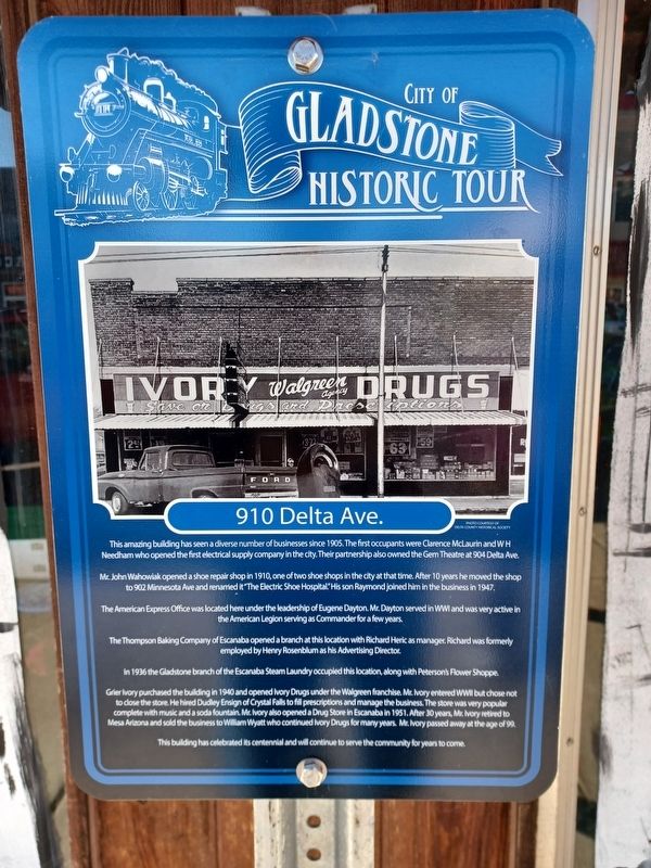 910 Delta Ave. Marker image. Click for full size.
