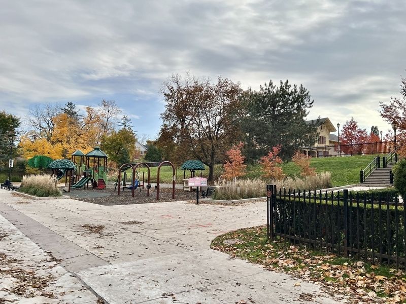 Gage Park Marker. Click for full size. Gage Park Marker image. Click for full size.