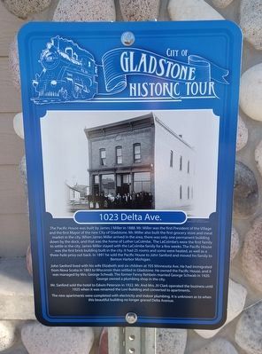 1023 Delta Ave. Marker image. Click for full size.