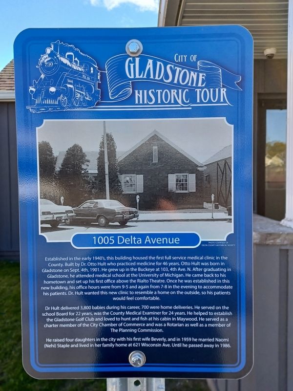 1005 Delta Avenue Marker image. Click for full size.