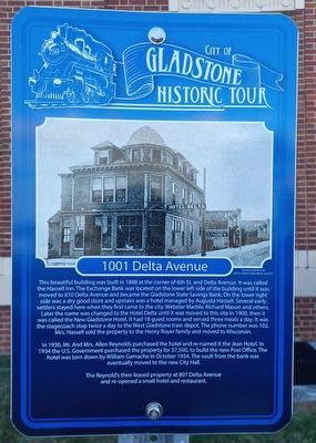 1001 Delta Avenue Marker image. Click for full size.