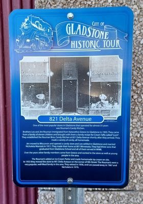 821 Delta Avenue Marker image. Click for full size.