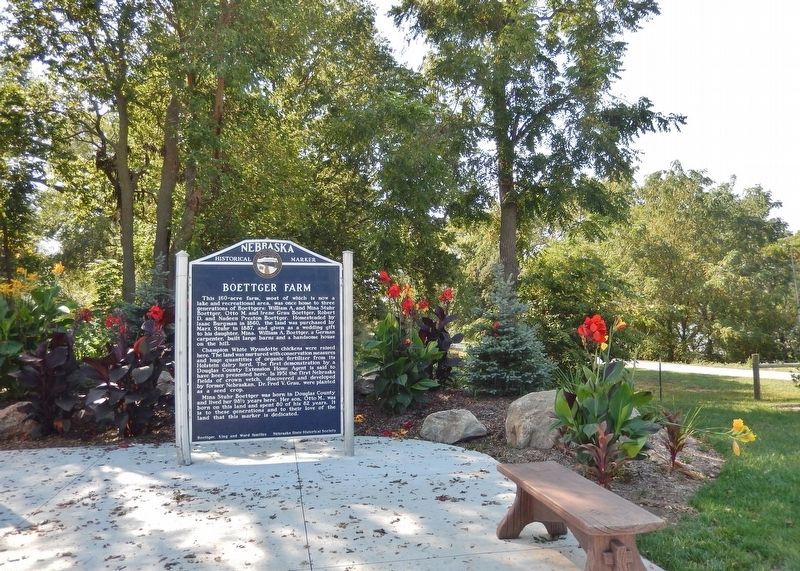 Boettger Farm Marker image. Click for full size.