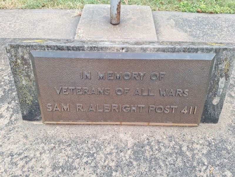 Veterans Memorial Marker. Click for full size. Veterans Memorial Marker image. Click for full size.