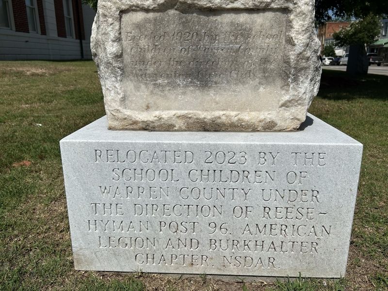 Warren County World War I Memorial image. Click for full size.